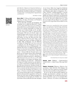 Image of the Page - 879 - in Enzyklopädie der slowenischen Kulturgeschichte in Kärnten/Koroška - Von den Anfängen bis 1942, Volume 2 : J – Pl