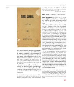 Image of the Page - 957 - in Enzyklopädie der slowenischen Kulturgeschichte in Kärnten/Koroška - Von den Anfängen bis 1942, Volume 2 : J – Pl