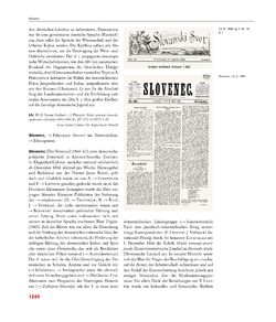 Bild der Seite - 1240 - in Enzyklopädie der slowenischen Kulturgeschichte in Kärnten/Koroška - Von den Anfängen bis 1942, Band 3 : PO - Ž