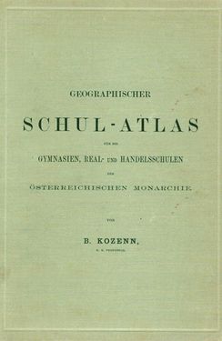 Image of the Page - Titelblatt vorne - in Kozenn Schulatlas