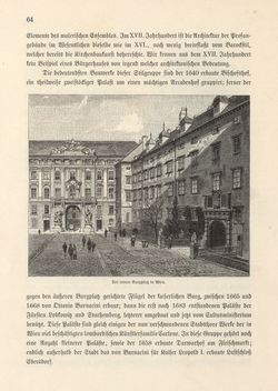 Bild der Seite - 64 - in Die österreichisch-ungarische Monarchie in Wort und Bild - Wien und Niederösterreich, 1. Abteilung: Wien, Band 1