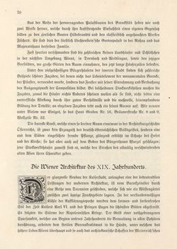 Image of the Page - 70 - in Die österreichisch-ungarische Monarchie in Wort und Bild - Wien und Niederösterreich, 1. Abteilung: Wien, Volume 1