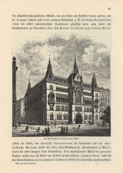 Image of the Page - 81 - in Die österreichisch-ungarische Monarchie in Wort und Bild - Wien und Niederösterreich, 1. Abteilung: Wien, Volume 1