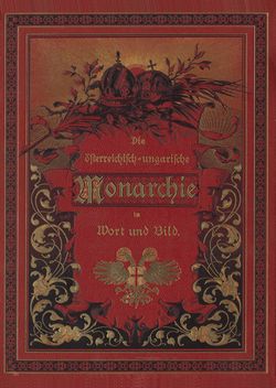 Bild der Seite - Einband vorne - in Die österreichisch-ungarische Monarchie in Wort und Bild - Wien und Niederösterreich, 1. Abteilung: Wien, Band 1