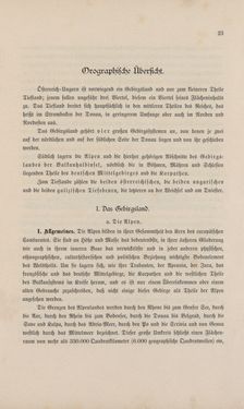 Image of the Page - 23 - in Die österreichisch-ungarische Monarchie in Wort und Bild - Übersichtsband, 1. Abteilung: Naturgeschichtlicher Teil, Volume 2