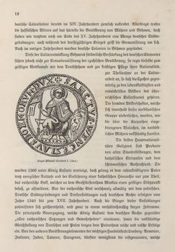 Bild der Seite - 18 - in Die österreichisch-ungarische Monarchie in Wort und Bild - Übersichtsband, 1. Abteilung: Geschichtlicher Teil, Band 3