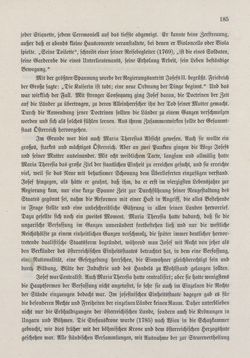 Bild der Seite - 185 - in Die österreichisch-ungarische Monarchie in Wort und Bild - Übersichtsband, 1. Abteilung: Geschichtlicher Teil, Band 3