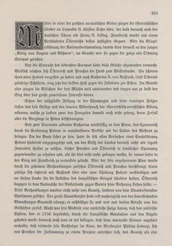 Image of the Page - 215 - in Die österreichisch-ungarische Monarchie in Wort und Bild - Übersichtsband, 1. Abteilung: Geschichtlicher Teil, Volume 3