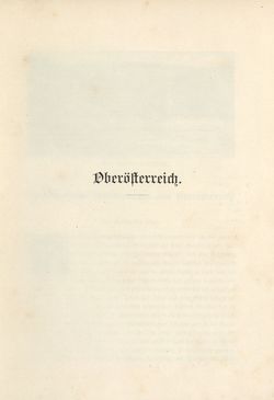 Image of the Page - 1 - in Die österreichisch-ungarische Monarchie in Wort und Bild - Oberösterreich und Salzburg, Volume 6