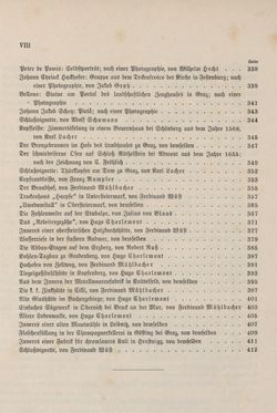 Bild der Seite - VIII - in Die österreichisch-ungarische Monarchie in Wort und Bild - Steiermark, Band 7