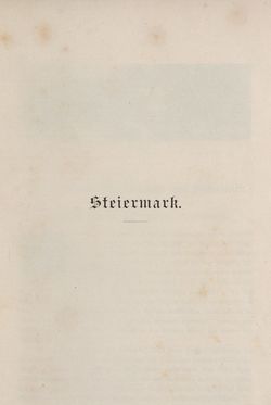 Bild der Seite - 1 - in Die österreichisch-ungarische Monarchie in Wort und Bild - Steiermark, Band 7
