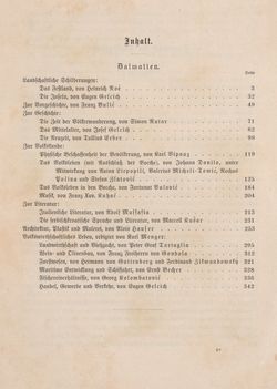 Image of the Page - III - in Die österreichisch-ungarische Monarchie in Wort und Bild - Dalmatien, Volume 11