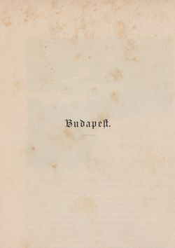 Bild der Seite - 1 - in Die österreichisch-ungarische Monarchie in Wort und Bild - Ungarn (3), Band 12