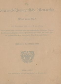 Image of the Page - (00000007) - in Die österreichisch-ungarische Monarchie in Wort und Bild - Böhmen (1), Volume 14