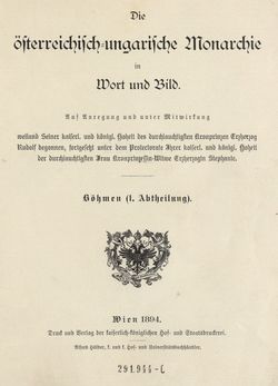 Image of the Page - (00000008) - in Die österreichisch-ungarische Monarchie in Wort und Bild - Böhmen (1), Volume 14