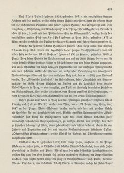 Image of the Page - 423 - in Die österreichisch-ungarische Monarchie in Wort und Bild - Böhmen (2), Volume 15