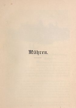 Image of the Page - 1 - in Die österreichisch-ungarische Monarchie in Wort und Bild - Mähren und Schlesien, Volume 17