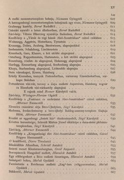 Bild der Seite - XV - in Az Osztrák-Magyar Monarchia írásban és képben - Bécs és Alsó-Ausztria (Bécs), Band 1