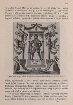Image of the Page - 227 - in Az Osztrák-Magyar Monarchia írásban és képben - Bécs és Alsó-Ausztria (Bécs), Volume 1