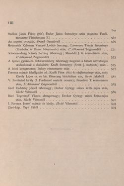 Bild der Seite - VIII - in Az Osztrák-Magyar Monarchia írásban és képben - Bevezetö Kötet (I), Band 2