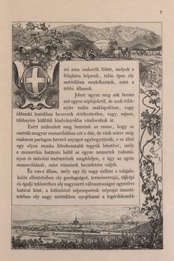 Image of the Page - 7 - in Az Osztrák-Magyar Monarchia írásban és képben - Bevezetö Kötet (I), Volume 2