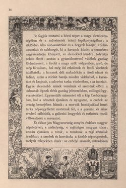 Image of the Page - 14 - in Az Osztrák-Magyar Monarchia írásban és képben - Bevezetö Kötet (I), Volume 2