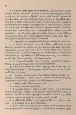 Bild der Seite - 38 - in Az Osztrák-Magyar Monarchia írásban és képben - Bevezetö Kötet (I), Band 2
