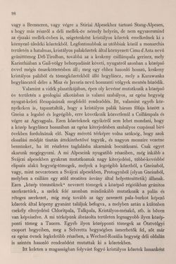 Bild der Seite - 98 - in Az Osztrák-Magyar Monarchia írásban és képben - Bevezetö Kötet (I), Band 2
