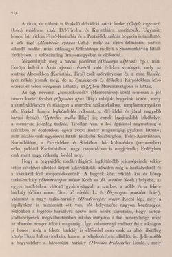 Bild der Seite - 276 - in Az Osztrák-Magyar Monarchia írásban és képben - Bevezetö Kötet (I), Band 2