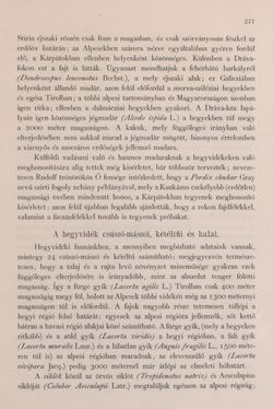 Bild der Seite - 277 - in Az Osztrák-Magyar Monarchia írásban és képben - Bevezetö Kötet (I), Band 2