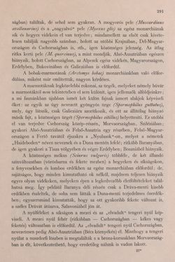 Bild der Seite - 291 - in Az Osztrák-Magyar Monarchia írásban és képben - Bevezetö Kötet (I), Band 2