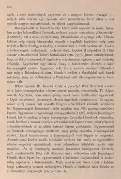 Bild der Seite - 374 - in Az Osztrák-Magyar Monarchia írásban és képben - Bevezetö Kötet (II), Band 3