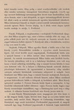 Image of the Page - 404 - in Az Osztrák-Magyar Monarchia írásban és képben - Bevezetö Kötet (II), Volume 3