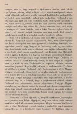 Bild der Seite - 438 - in Az Osztrák-Magyar Monarchia írásban és képben - Bevezetö Kötet (II), Band 3