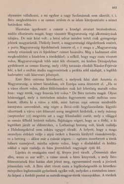 Bild der Seite - 463 - in Az Osztrák-Magyar Monarchia írásban és képben - Bevezetö Kötet (II), Band 3