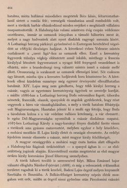 Bild der Seite - 464 - in Az Osztrák-Magyar Monarchia írásban és képben - Bevezetö Kötet (II), Band 3
