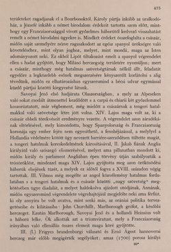 Bild der Seite - 475 - in Az Osztrák-Magyar Monarchia írásban és képben - Bevezetö Kötet (II), Band 3