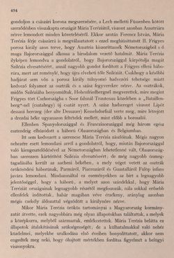 Bild der Seite - 494 - in Az Osztrák-Magyar Monarchia írásban és képben - Bevezetö Kötet (II), Band 3