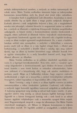 Bild der Seite - 496 - in Az Osztrák-Magyar Monarchia írásban és képben - Bevezetö Kötet (II), Band 3