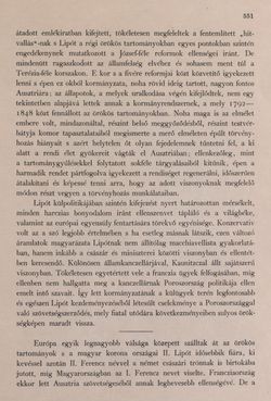 Image of the Page - 551 - in Az Osztrák-Magyar Monarchia írásban és képben - Bevezetö Kötet (II), Volume 3