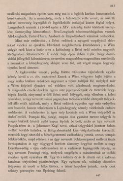 Image of the Page - 347 - in Az Osztrák-Magyar Monarchia írásban és képben - Bécs és Alsó-Ausztria (Alsó-Ausztria), Volume 4