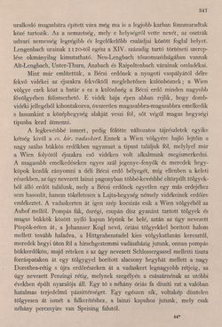 Image of the Page - 347 - in Az Osztrák-Magyar Monarchia írásban és képben - Bécs és Alsó-Ausztria (Alsó-Ausztria), Volume 4