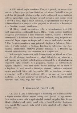 Image of the Page - 429 - in Az Osztrák-Magyar Monarchia írásban és képben - Bécs és Alsó-Ausztria (Alsó-Ausztria), Volume 4