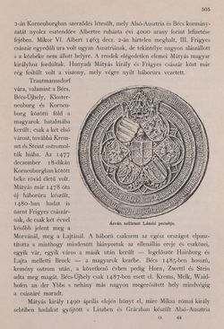 Image of the Page - 505 - in Az Osztrák-Magyar Monarchia írásban és képben - Bécs és Alsó-Ausztria (Alsó-Ausztria), Volume 4