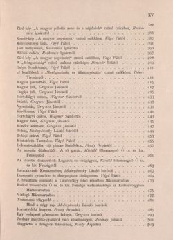 Image of the Page - XV - in Az Osztrák-Magyar Monarchia írásban és képben - Magyarország I (1), Volume 5/1