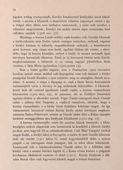 Image of the Page - 94 - in Az Osztrák-Magyar Monarchia írásban és képben - Magyarország I (1), Volume 5/1
