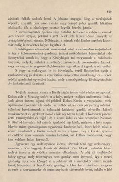 Image of the Page - 429 - in Az Osztrák-Magyar Monarchia írásban és képben - Magyarország I (2), Volume 5/2