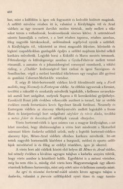 Image of the Page - 458 - in Az Osztrák-Magyar Monarchia írásban és képben - Magyarország I (2), Volume 5/2