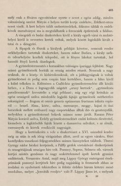 Image of the Page - 465 - in Az Osztrák-Magyar Monarchia írásban és képben - Magyarország I (2), Volume 5/2