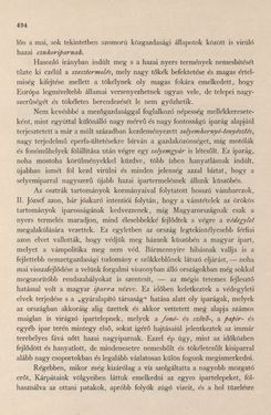 Image of the Page - 494 - in Az Osztrák-Magyar Monarchia írásban és képben - Magyarország I (2), Volume 5/2